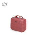 تصویر اختصاصی از کیف آرایشی چمدان دانسون در رنگ کالباسی