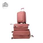 تصویر اختصاصی از چمدان سه تکهٔ پارتنر مدل ملونی در رنگ کالباسی