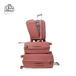 تصویر اختصاصی از چمدان سه تکهٔ پارتنر مدل ملونی در رنگ کالباسی