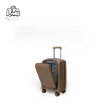 تصویر اختصاصی از چمدان سایز کوچک (داخل کابین) پارتنر مدل ملونی در رنگ نسکافه‌ای