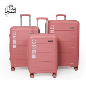تصویر اختصاصی از چمدان سه تکهٔ رو ونتا پازل در رنگ کالباسی