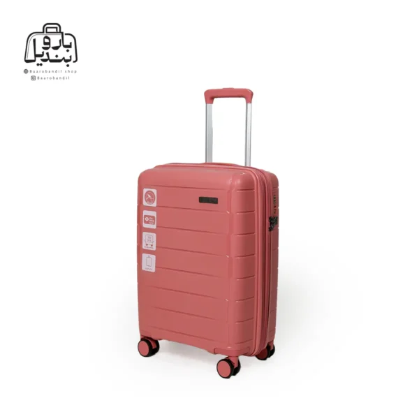 تصویر اختصاصی از چمدان سایز کوچک (داخل کابین) رو ونتا پازل در رنگ کالباسی
