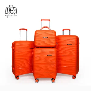 تصویر اختصاصی از چمدان چهار تکهٔ سوفیا دبل در رنگ نارنجی