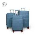 تصویر اختصاصی از چمدان سه تکهٔ اسپید ونوس در رنگ آبی