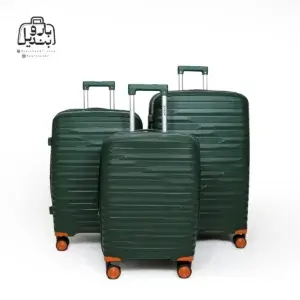 تصویر اختصاصی از چمدان سه تکهٔ اسپید ونوس در رنگ سبز یشمی