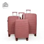 تصویر اختصاصی از چمدان سه تکهٔ اسپید ونوس در رنگ کالباسی