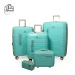 تصویر اختصاصی از چمدان پنج تکهٔ ریکاردو در رنگ آبی روشن