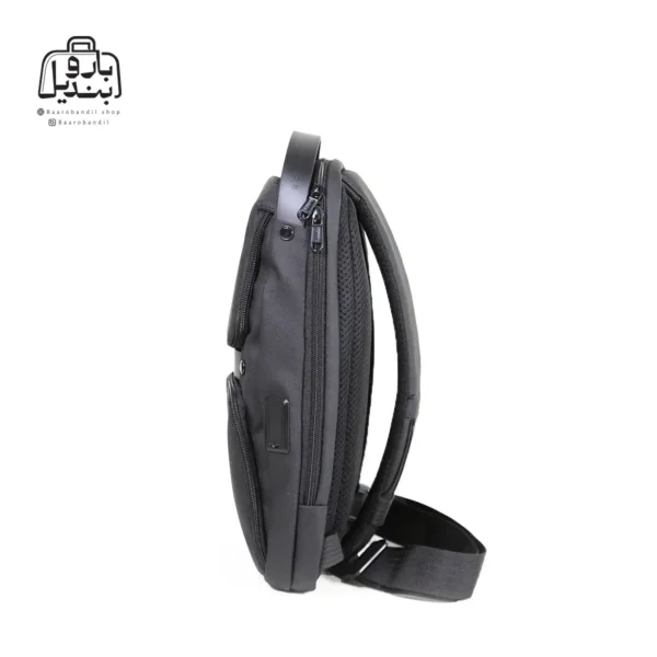 تصویر اختصاصی از نمای پهلوی بادی‌ بگ (کراس بادی) بنج کد ۷۲۵۸ در رنگ مشکی
