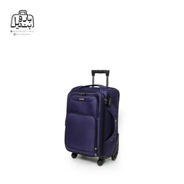 تصویر اختصاصی از چمدان سایز کوچک (داخل کابین) هرموسا کد HB001 در رنگ سرمه‌‌ای