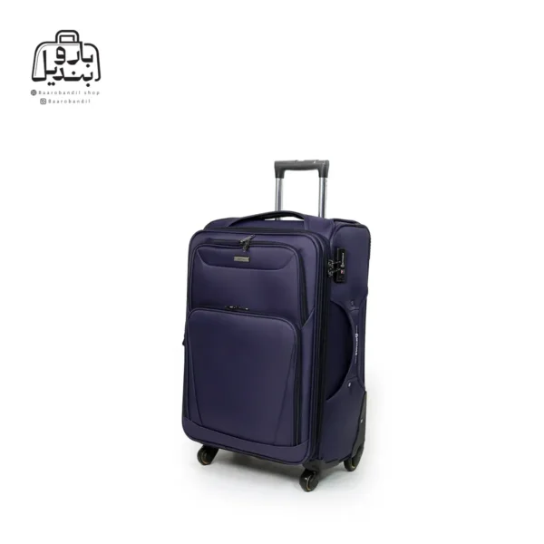تصویر اختصاصی از چمدان سایز متوسط هرموسا کد HB001 در رنگ سرمه‌‌ای