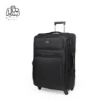 تصویر اختصاصی از چمدان سایز بزرگ هرموسا کد HB002 در رنگ مشکی