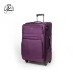 تصویر اختصاصی از چمدان سایز بزرگ هرموسا کد HB002 در رنگ بنفش