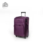 تصویر اختصاصی از چمدان سایز بزرگ هرموسا کد HB002 در رنگ بنفش