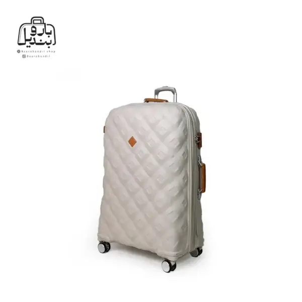 تصویر اختصاصی از چمدان سایز خیلی بزرگ (پلاس) آی‌تی it مدل embellish در رنگ کرم