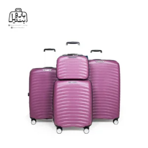 تصویر اختصاصی از چمدان چهار تکهٔ ماندیرو در رنگ بنفش