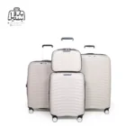 تصویر اختصاصی از چمدان چهار تکهٔ ماندیرو در رنگ سفید