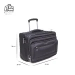 تصویر اختصاصی از چمدان خلبانی سونادا کد CA95058 در رنگ مشکی با سایزبندی