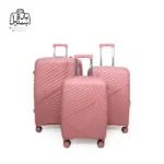 تصویر اختصاصی از چمدان سه تکهٔ پاور در رنگ کالباسی