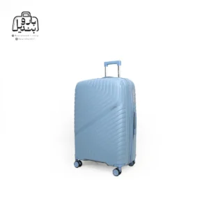 تصویر اختصاصی از چمدان سایز بزرگ پاور در رنگ آبی روشن