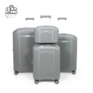 تصویر اختصاصی از چمدان چهار تکهٔ سونادا میلان در رنگ طوسی