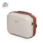 تصویر اختصاصی از کیف آرایشی چمدان سونادا میلان در رنگ کرم