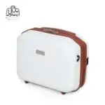 تصویر اختصاصی از کیف آرایشی چمدان سونادا میلان در رنگ سفید