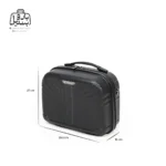 تصویر اختصاصی از کیف آرایشی چمدان سونادا تورنتو در رنگ مشکی با سایزبندی
