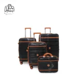 تصویر اختصاصی از چمدان چهار تکهٔ تیتان‌ پلورا در رنگ مشکی