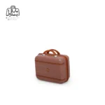 تصویر اختصاصی از کیف آرایشی چمدان تیتان‌ پلورا در رنگ کالباسی