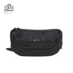 تصویر اختصاصی از نمای جلوی کیف کمری لیستات کد LT2308 در رنگ مشکی