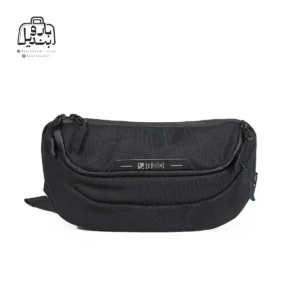 تصویر اختصاصی از نمای جلوی کیف کمری لیستات کد LT2308 در رنگ مشکی
