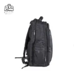 تصویر اختصاصی از نمای پهلوی کوله‌پشتی آرکتیک هانتر کد B00544 در رنگ مشکی