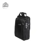 تصویر اختصاصی از نمای جلو و پهلوی کوله‌پشتی نوژیا کد ۲۸۹۹ در رنگ مشکی