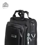 تصویر اختصاصی از نمای جلو و پهلوی کوله‌پشتی نوژیا کد ۲۸۹۹ در رنگ مشکی