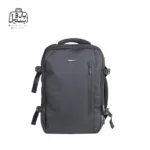 تصویر اختصاصی از نمای جلوی کوله‌پشتی پاورگینگ کد ۱۲۰۰۳ در رنگ مشکی