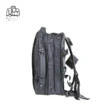 تصویر اختصاصی از نمای زیپ افزایش سایز کوله‌پشتی پاورگینگ کد ۱۲۰۰۳ در رنگ مشکی