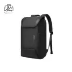 تصویر اختصاصی از نمای جلو و کناری کوله بنج کد 7276 در رنگ مشکی