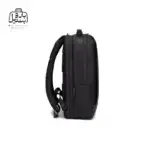 تصویر اختصاصی از نمای کناری کوله بنج کد s52 در رنگ مشکی