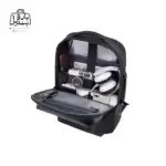 تصویر اختصاصی از زیپ باز کوله بنج کد s53 در رنگ مشکی