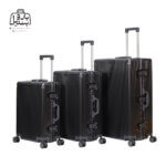 تصویر اختصاصی از ست سه تکهٔ چمدان moierg در رنگ نوک‌مدادی