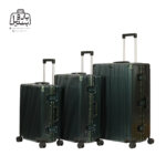 تصویر اختصاصی از ست سه تکهٔ چمدان moierg در رنگ سبز یشمی