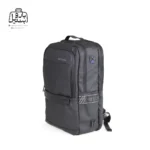 تصویر اختصاصی از نمای جلو و کناری کوله‌پشتی آرکتیک هانتر کد B00483 در رنگ مشکی