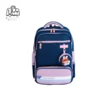 تصویر اختصاصی از نمای جلوی کوله پشتی مدرسه کریس بلا 1017 در طرح baby girl در رنگ سرمه ای