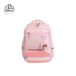 تصویر اختصاصی از نمای جلوی کوله پشتی مدرسه کریس بلا 1017 در طرح baby girl در رنگ صورتی