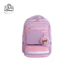 تصویر اختصاصی از نمای جلوی کوله پشتی مدرسه کریس بلا 1017 در طرح baby girl در رنگ بنفش