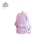 تصویر اختصاصی از نمای کناری کوله پشتی مدرسه کریس بلا 1017 در طرح baby girl در رنگ بنفش