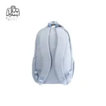 تصویر اختصاصی از نمای پشتی کوله پشتی مدرسه کریس بلا 1026 در طرح ساده در رنگ آبی