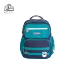 تصویر اختصاصی از نمای جلوی کوله پشتی مدرسه کریس بلا 5004 در طرح فضانورد در رنگ سبز