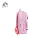 تصویر اختصاصی از نمای کناری کوله پشتی مدرسه کریس بلا 5005 در طرح یونیکورن در رنگ صورتی