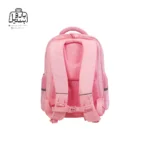 تصویر اختصاصی از نمای پشتی کوله پشتی مدرسه سان ایت 0253 در طرح ستاره و شخصیت کارتونی در رنگ صورتی